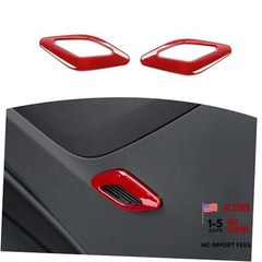 for Camaro Door Side Speaker Horn Trim Cover for Chevy Camaro 2016-2024 Red