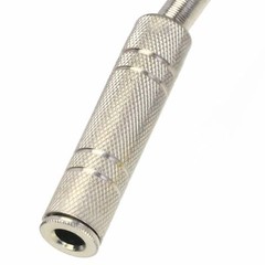 6.35mm 1/4″ to microdot female cable for Wireless Audio Mic Transmitter Receiver