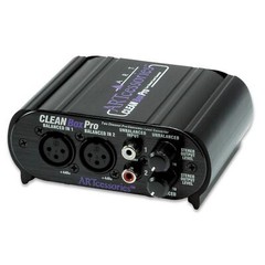 ART CLEANBox Pro Stereo Level Converter Clean-Box Balanced Unbalanced Conversion