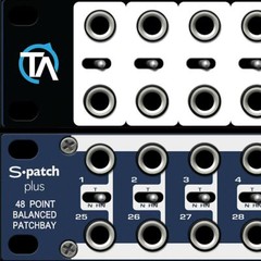 Single – Blank Patch Bay Label Compatible with Samson S Patch Plus Trace Audio