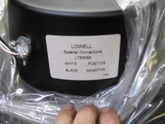 2-PACK 8IN Lay-in Celing Tile Ceiling Speaker lowell lt805bb free ship NEW