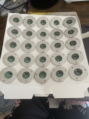 Switchcraft C3M panel mount male XLR connector . 006K585A. LOT OF 25 PCS. NEW.
