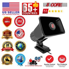 5Core Indoor Outdoor PA Horn Speaker 5×8 Inch Loud PA System 8Ohm 65W Loud Siren