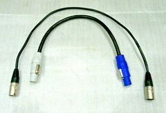 LED Video Wall Panel Cable Neutrik PowerCON NAC3FCB & NAC3FCA EtherCON Cat5 RJ45