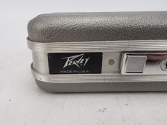Vintage Peavey Microphone Hard Shell Protective Case Gray AS IS #3