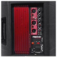 Pair Rockville Power Gig RPG12 12″ Powered Active 1600 Watt 2-Way DJ PA Speakers
