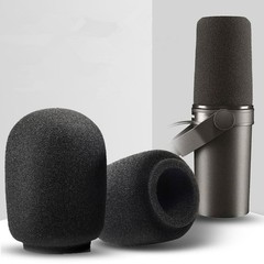 2Pcs Microphone Sponge Foam Cover Windscreen For SHURE PGA27 PGA 27 SM7B SM27