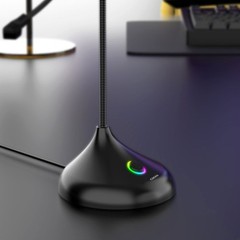 Easy to Use USB Desktop Microphones with 360 Adjustable Stand for Best Sound