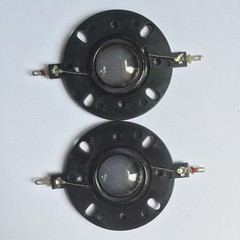 4Pcs 25.4mm 1inch Semi-transparent Diaphragm Dome Tweeter Horn voice coil-8ohm