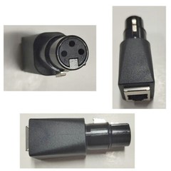 DMX to RJ45 Connector – RJ45 Ethernet to 3 Pin XLR DMX Female Adapter