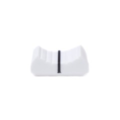 White Fader Cap with Line for Mackie 1402-VLZ , 1604-VLZ Mixers