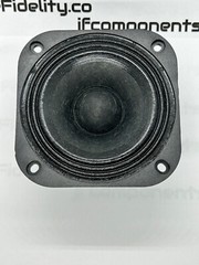 Miwell 3.5″ midrange/fullrange speaker driver Paper Cone 4 Ohm 60W