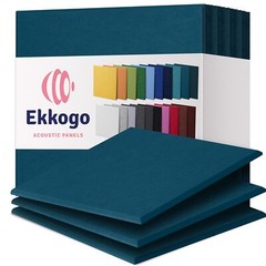 Acoustic Panels 12-Pack Soundproof Wall Panels 12″X12″X0.4″ Sound Panels High…