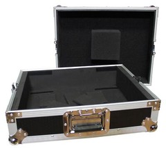 Pro X T-TT DJ Turntable Flight Cases with With Adjustable Foam, 3/8″ Plywood