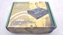 Pro PDC22 Stereo Direct Box Dual DI Unit Instrument Unbalanced Balanced #99