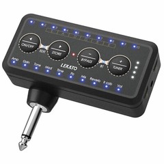 LEKATO Wireless Multi-effects Guitar Headphone Amplifier IR 10 Preamp Speaker
