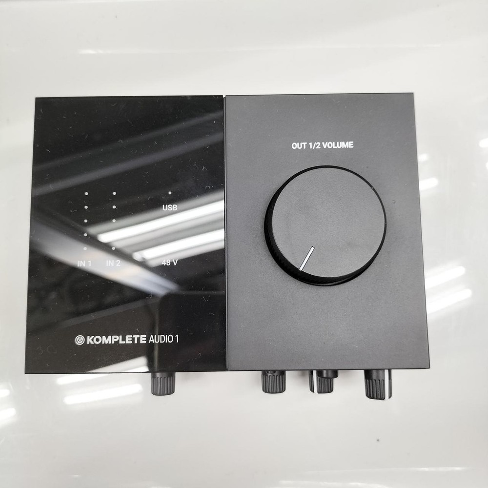 Native Instruments KOMPLETE Audio 1 USB Audio Interface 2-In 2-Out 48V w/ Cable