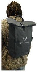 Rockville RPAK Charcoal Stylish Durable Backpack Bag w/ Padded Laptop Pocket