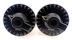 Pair of DAVEN T-730-G 600/600 Ohm 1.5 dB/Step Attenuators for Tube Preamp Mixer