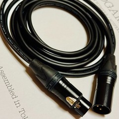 1–30ft Mogami 3080 Digital XLR 110Ω AES/EBU / DMX – Neutrik |Assembled in Tokyo