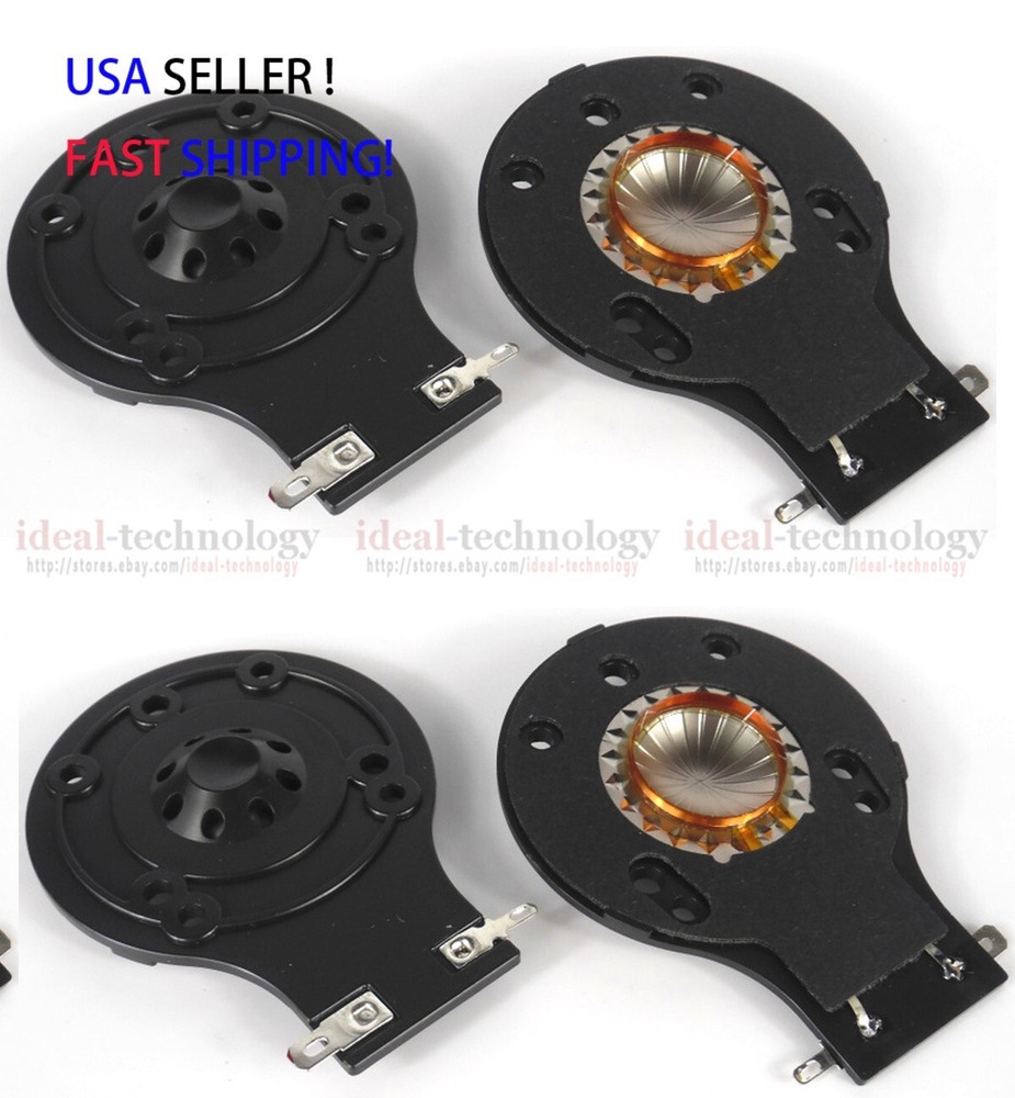 4pcs diaphragm for JBL TR105 TR125 TR126 TR225 2412H1 horn driver US SHIP