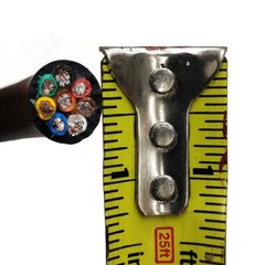 Per foot 12 GAUGE AWG GA RAW PA DJ PRO AUDIO SPEAKER CABLE 8 Core Conductor Wire