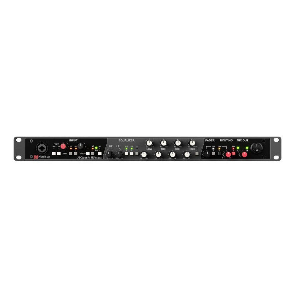Solid State Logic 32Classic MS Black Channel Strip with Microphone Preamp