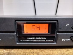 Audio-Technica ATW-R2100 UHF Synthesized Diversity Receiver 655-680 MHz w/ Power