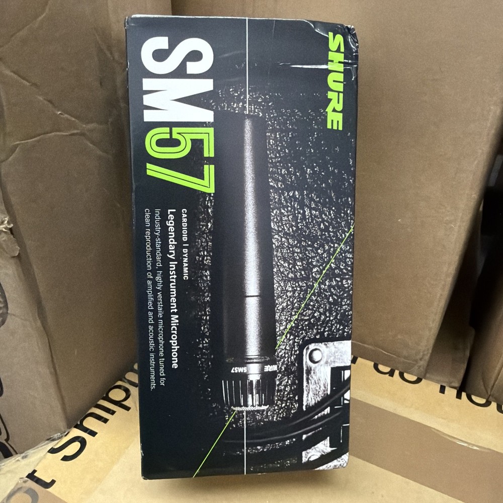 Shure SM57 Cardioid Dynamic Instrument Microphone