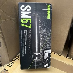 Shure SM57 Cardioid Dynamic Instrument Microphone