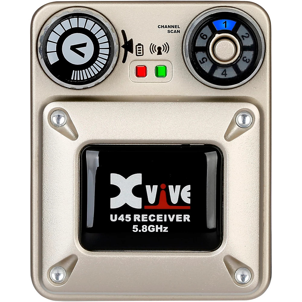 Xvive U45 In Ear Wireless System Receiver Only (5.8GHz) Gold