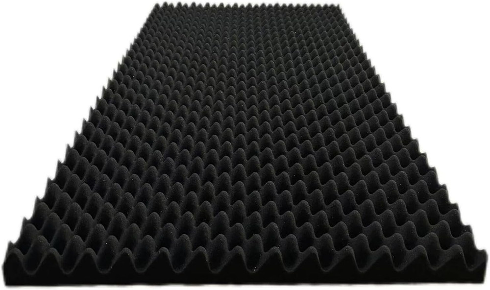 1 Pack Egg Crate Foam Sound Proof Foam Panels for Walls,48“X24“X2“ Inch Acous
