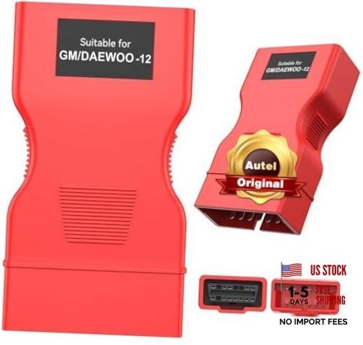 Original Daewoo & GM OBD2 to OBD1 Adapter, 2026 OBDI 12 Pin Male Socket to 16