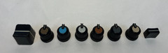 Peavey XR-1200 Knob / Pot / Slider Pick Color Blue Brown White Tan Gray