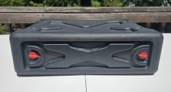 SKB 2U Shallow Rotomolded Rack Case 10.5″ Depth w/ Covers – Very Good Condition