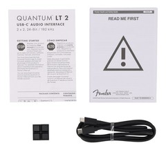 Fender Quantum LT 2 USB-C Bus-Powered Recording Interface 2×2, 24 bit/192 kHz