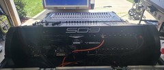 DiGiCo SD9 Digital Mixer with D-Rack, Touchscreen, Motorized Faders, 54+ Ch