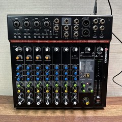 Harbinger LX12 12-Channel Analog Mixer With Bluetooth, FX and USB Audio / READ