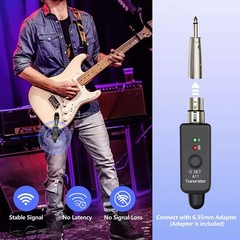 1set Audio Transmitter&Receiver High Sound Quality Wireless Microphone System