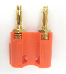 GH Industries Gold Plated Dual Banana Plugs, Set of 2 – New, Free Shipping