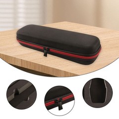 Single Microphone Case with Carry Handle EVA for Travel Karaoke Storage Bag
