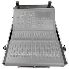 ProX XS-MIDM32RDHW Console Flight Case w Doghouse & Wheels for Midas M32R Mix…