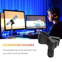 4 Pcs Microphone Bracket Clamp Holder Microphone Microphone Mount Desk