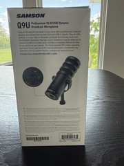 Samson Q9U XLR/USB Dynamic Professional Broadcast Microphone New In Box Sealed