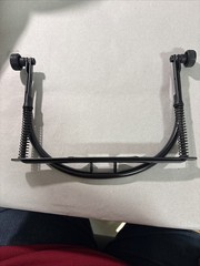 OB K&M 16415 Stands Harmonica Holder w/Soft rubber covered neck, Black