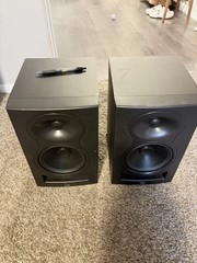 Kali Audio LP-6 Active Studio Monitor Speakers Pair 6.5in RCA/TRS/XLR Black