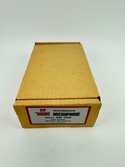 Shure SM18W Low Profile Dynamic Microphone Low Impedance *NEW OPEN BOX*