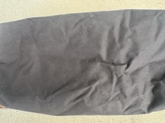 Studio Slips Amp Head Clamshell Padded Gig Bag Black Nylon Canvas