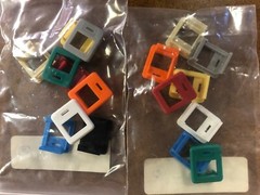 Extron 70-201-01 Rev. A RJ-45 Bezels in Assorted Colors