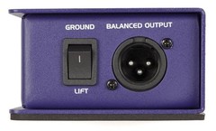 SAMSON MD1 Pro Mono Passive Direct Box, Shielded Transformer -OPEN BOX